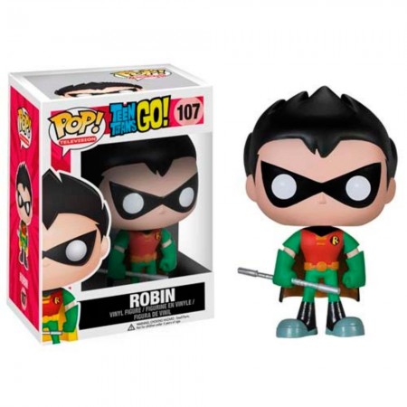 Funko Pop Heroes Animation Teen Titans Go - Robin  107
