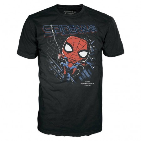Funko Pop Tees Marvel Spider-man Far From Home S3 + Camiseta *l* 69228