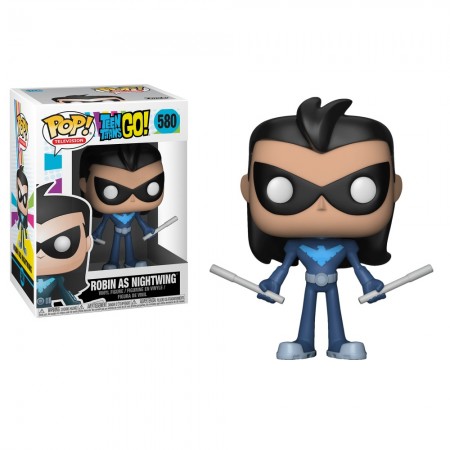 Funko Pop Heroes Animation Teen Titans Go Robin As Nightwing 580