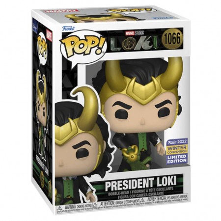 Funko Pop Marvel Loki Winter Convention 2022 - President Loki 1066