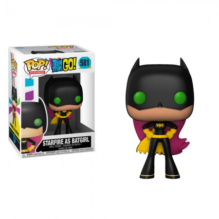 Funko Pop Heroes Animation Teen Titans Go Starfire As Batgirl 581