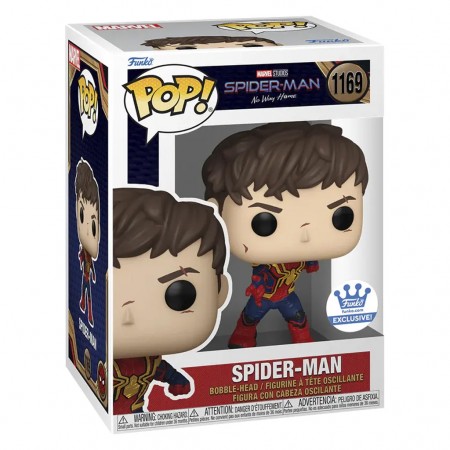 Funko Pop Marvel Spider-man Far From Home Exclusive - Unmasked Spider-man 1169
