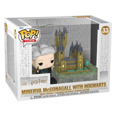 Funko Pop Town Harry Potter Anniversary - Minerva Com Hogwarts 33