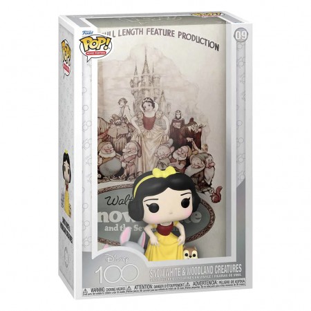 Funko Pop Movie Covers Disney 100th - Branca de Neve e As Criaturas da Floresta 09