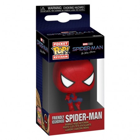 Chaveiro Funko Pocket Pop Keychain Marvel Spider-man No Way Home - The Amazing Spider Man 67600