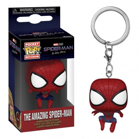 Chaveiro Funko Pocket Pop Keychain Marvel Spider-man No Way Home - The Amazing Spider Man 67601