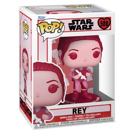 Funko Pop Star Wars Valentines - Rey 588