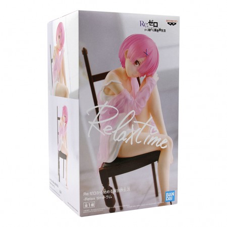 Esttua Banpresto Starting Life In Another World Re:zero Relax Time - Ram (18650)