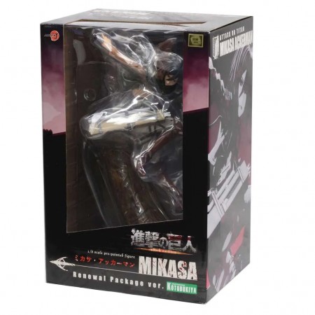 Esttua Kotobukiya Attack On Titan Artfx J Renewal - Mikasa Ackeman (16682)