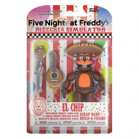 Funko Action Five Night At Freddy's Pizzeria Simulator - El Chip 32144