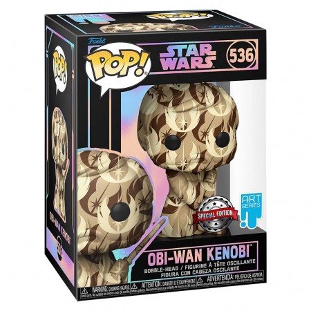 Funko Pop Art Series Star Wars Obi-wan Exclusive - Obi-wan Kenobi 536