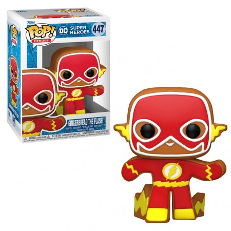 Funko Pop Heroes Dc Holiday -  The Flash Gingerbread 447