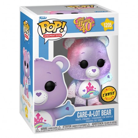 Funko Pop Animation Chase Care Bears 40th Anniversary - Care-a-lot Bear 1205