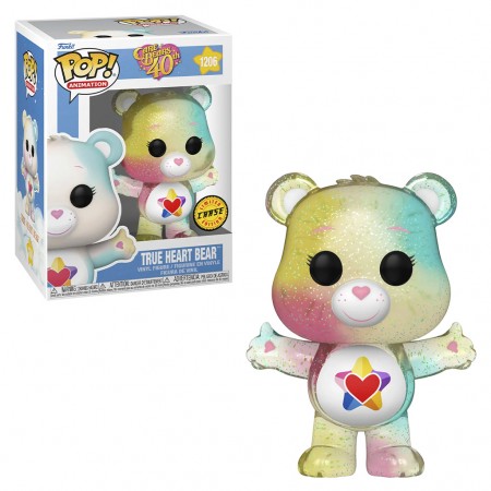 Funko Pop Animation Chase Care Bears 40th Anniversary - True Heart Bear 1206