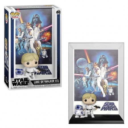 Funko Pop Posters Star Wars: a New Hope - Luke Skywalker With R2-d2