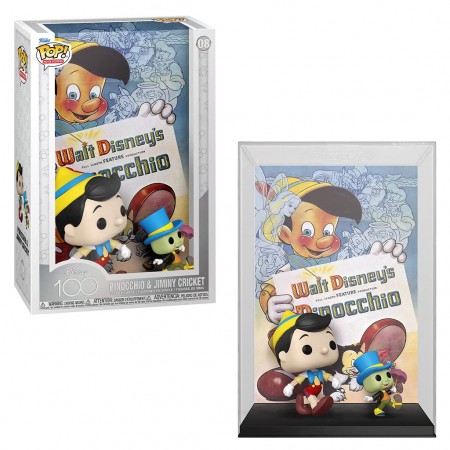 Funko Pop Posters Disney 100th - Pinocchio & Jiminy Cricket 08