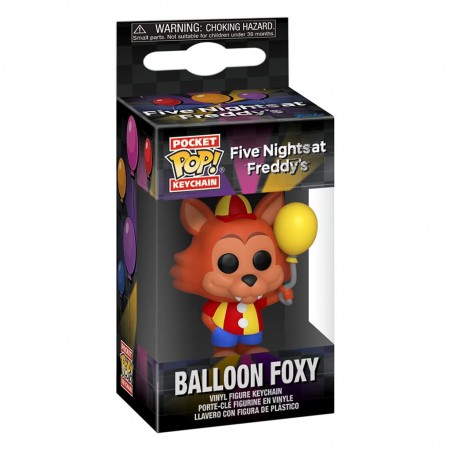 Chaveiro Funko Pop Keychain Five Night's At Freddy's - Ballon Foxy 67631