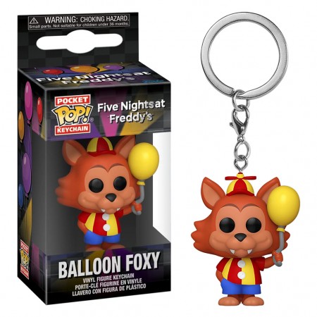 Chaveiro Funko Pop Keychain Five Night's At Freddy's - Ballon Foxy 67631