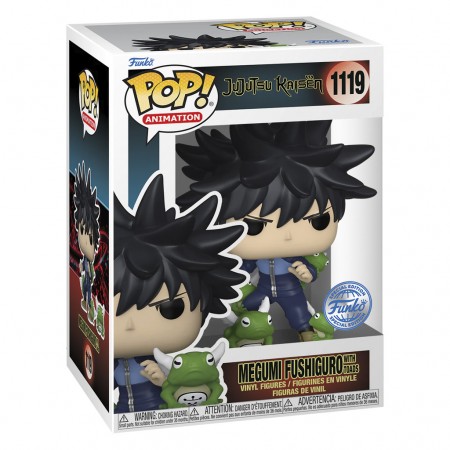 Funko Pop Animation Jujutsu Kaisen Exclusive - Megumi Fushiguro With Toads 1119