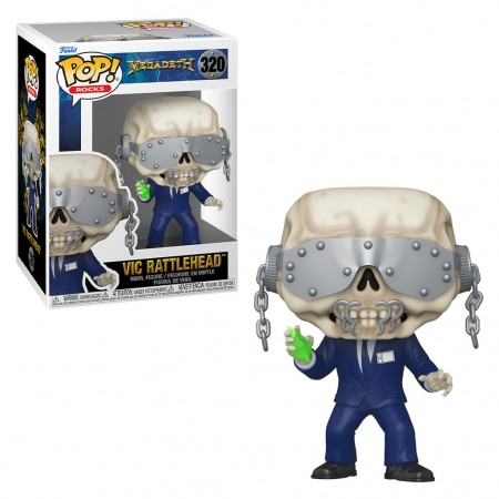 Funko Pop Rocks Megadeth - Vic Rattlehead 320