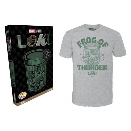 Camiseta Funko Tees Marvel Loki - Frog Of Thunder *m* 62654
