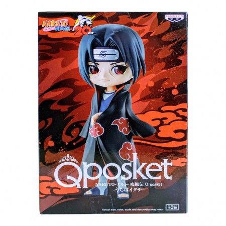 Esttua Banpresto Qposket Naruto Shippuden - Uchiha Itachi (19131)