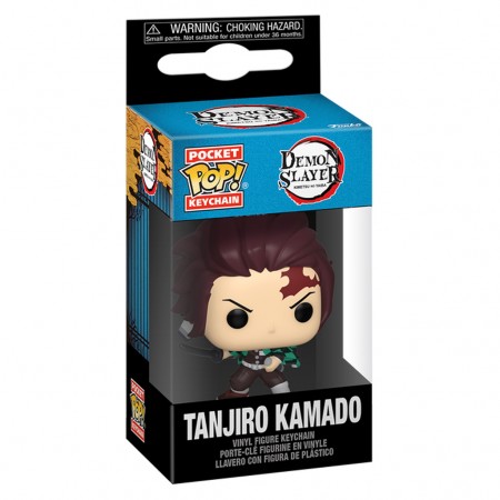 Chaveiro Funko Pop Keychain Demon Slayer: Kimetsu No Yaiba - Tanjiro Kamado (61374)