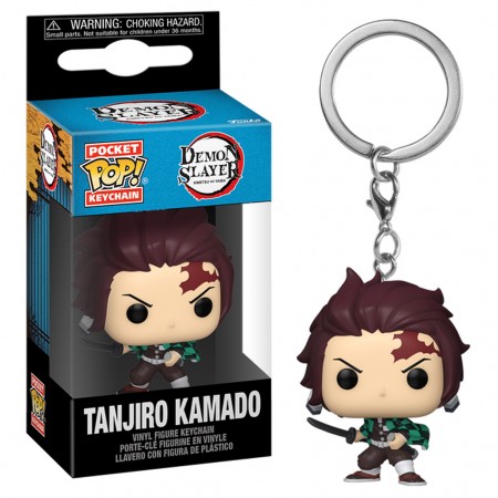 Chaveiro Funko Pop Keychain Demon Slayer: Kimetsu No Yaiba - Tanjiro Kamado (61374)