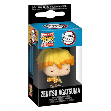 Chaveiro Funko Pop Keychain Demon Slayer: Kimetsu No Yaiba - Zenitsu Agatsuma (61375)