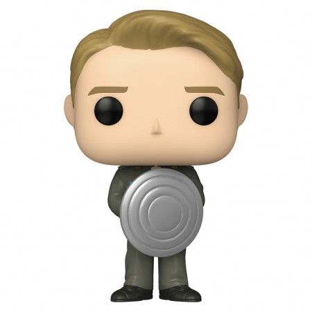 Funko Pop Marvel Captain America Exclusive - Captain America With Prototype Shield 999