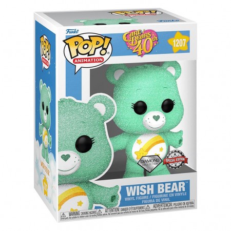 Funko Pop Animation Care Bears 40th Diamond Exclusive - Wish Bear 1207