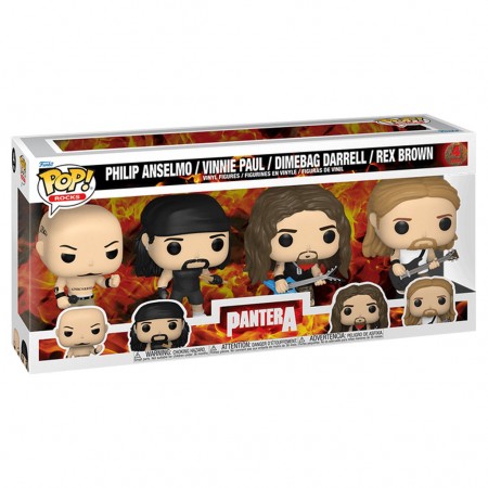 Funko Pop Rocks Pantera - 4-pack (67433)