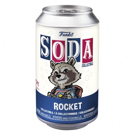 Funko Vinyl Soda Marvel Guardians Of The Galaxy 3 - Rocket (68822)