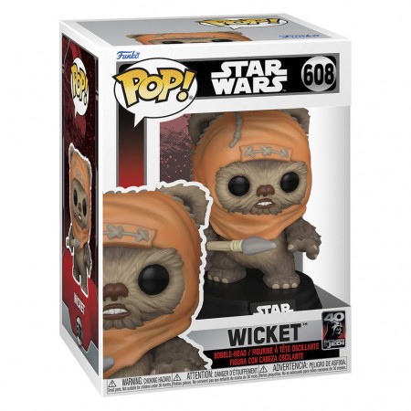 Funko Pop Star Wars: Return Of The Jedi 40th Anniversary - Wicket 631