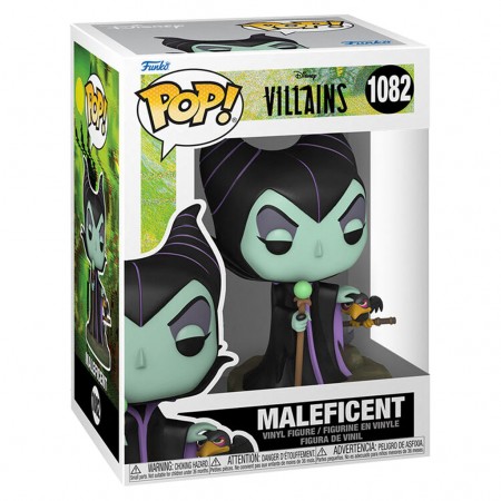 Funko Pop Wednesday Wandinha 1309 & Disney Villains Maleficent 1082
