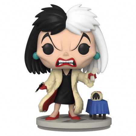 Funko Pop Wednesday Wandinha 1309 & Disney Villains Cruella 1083