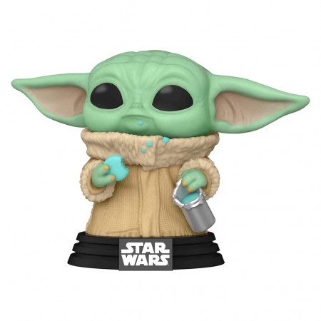 Bundle Funko Pop Star Wars The Mandalorian: Grogu + Camiseta Tees - Tamanho L (63623)