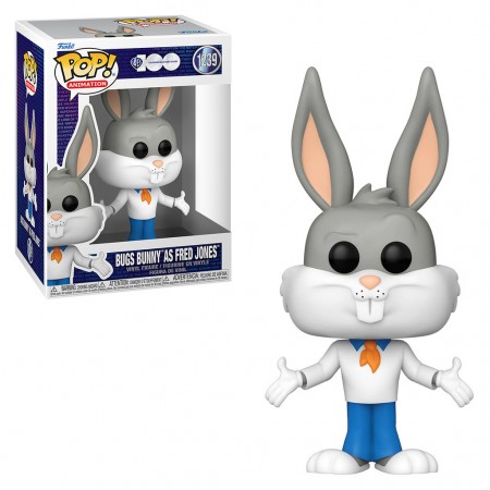 Funko Pop Warner Bros 100th Hanna Barbera - Bugs Bunny As Fred Jones 1239