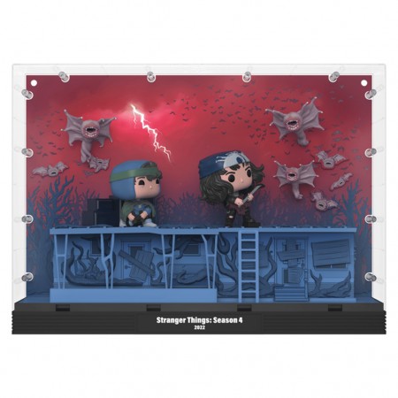 Funko Pop Moment Stranger Things S4 - Dustin / Eddie / Demobats 05