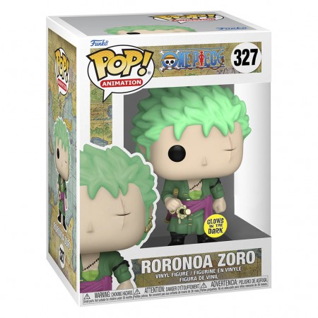 Funko Pop Animation One Piece - Roronoa Zoro 327 (glows In The Dark)