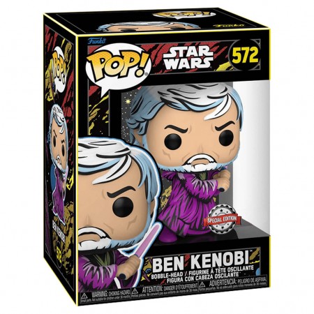 Funko Pop Star Wars Retro Exclusive - Ben Kenobi 572