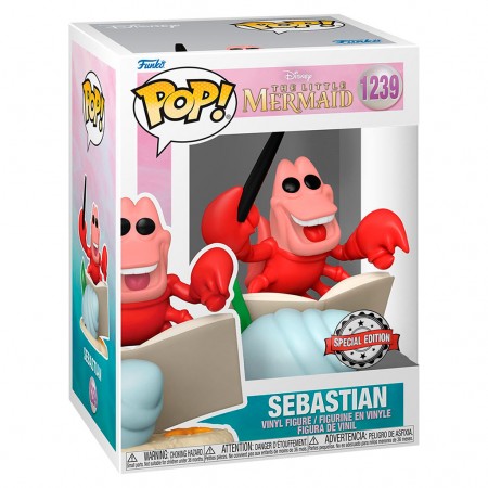 Combo Funko Pop Disney Ariel Blue 563 & Sebastian  1239