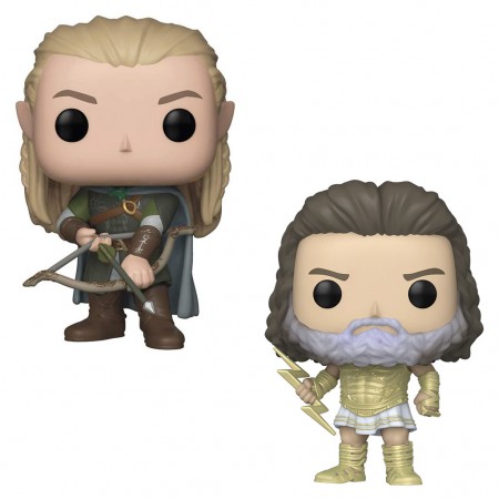 Combo Funko Pop Marvel Thor: Love And Thunder Zeus 1069 + The Lord Of The Rings Legolas 628