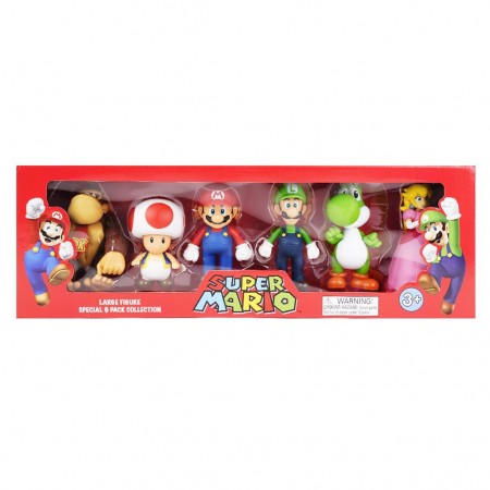 Bonecos Super Mario Special 6 Pack (18535)