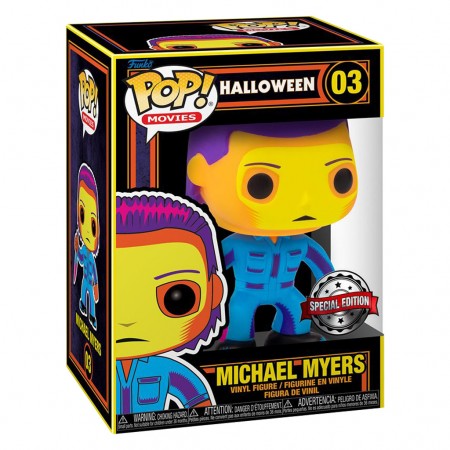 Funko Pop Movies Halloween Exclusive - Michael Myers (black Light) 03