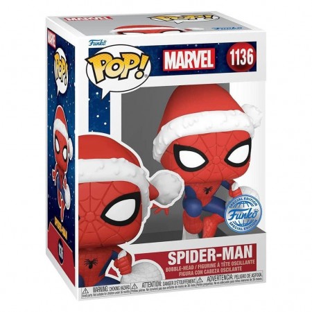 Funko Pop Marvel Exclusive - Spider-man In Hat 1136