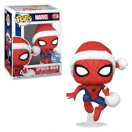 Funko Pop Marvel Exclusive - Spider-man In Hat 1136