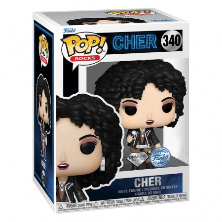 Funko Pop Rocks Exclusive - Cher (diamond Collection) 340