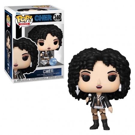 Funko Pop Rocks Exclusive - Cher (diamond Collection) 340