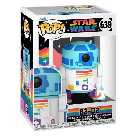 Funko Pop Star Wars Pride 2023 - R2-d2 639